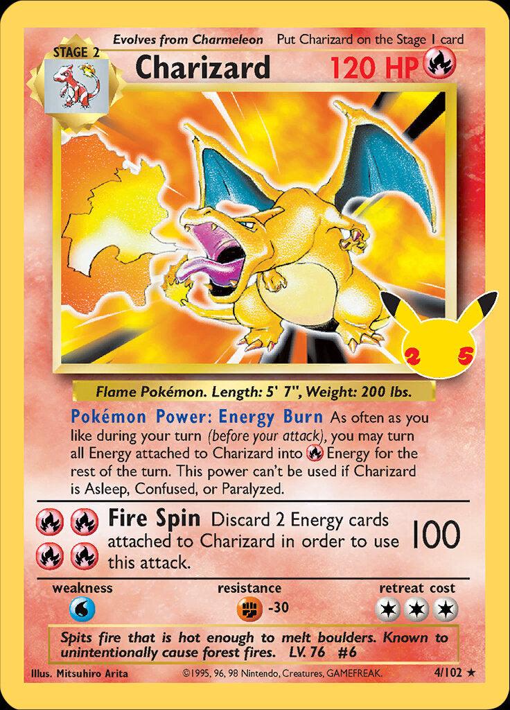 Charizard (4/102) [Celebrations: 25th Anniversary - Classic Collection] - POKÉ JEUX