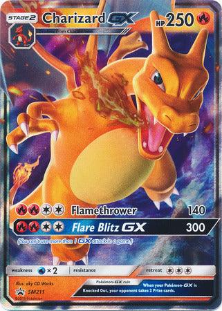 Charizard GX (SM211) (Jumbo Card) [Sun & Moon: Black Star Promos] - POKÉ JEUX