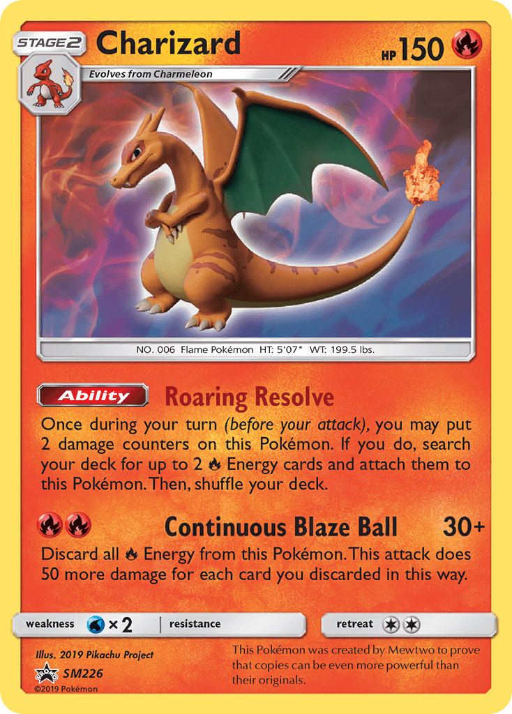 Charizard (SM226) [Sun & Moon: Black Star Promos] - POKÉ JEUX