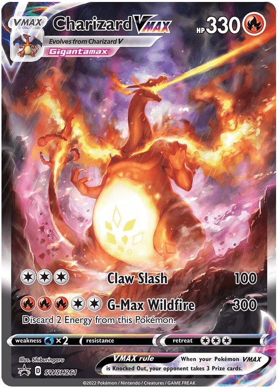 Charizard VMAX (SWSH261) [Sword & Shield: Black Star Promos] - POKÉ JEUX