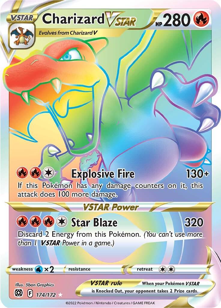 Charizard VSTAR (174/172) [Sword & Shield: Brilliant Stars] - POKÉ JEUX