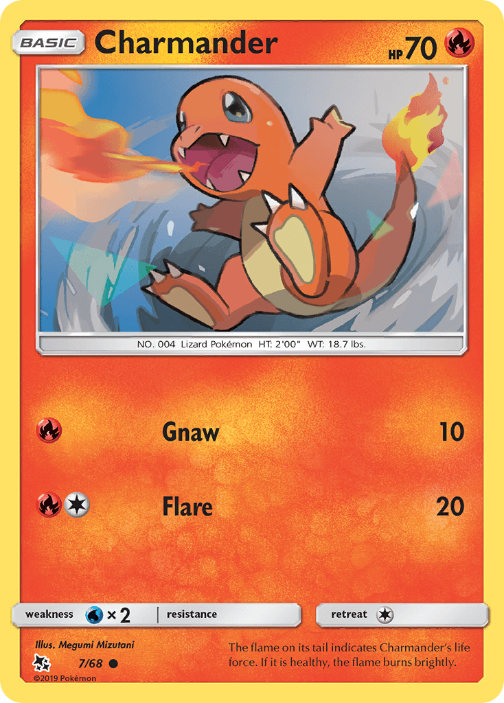 Charmander (7/68) [Sun & Moon: Hidden Fates] - POKÉ JEUX