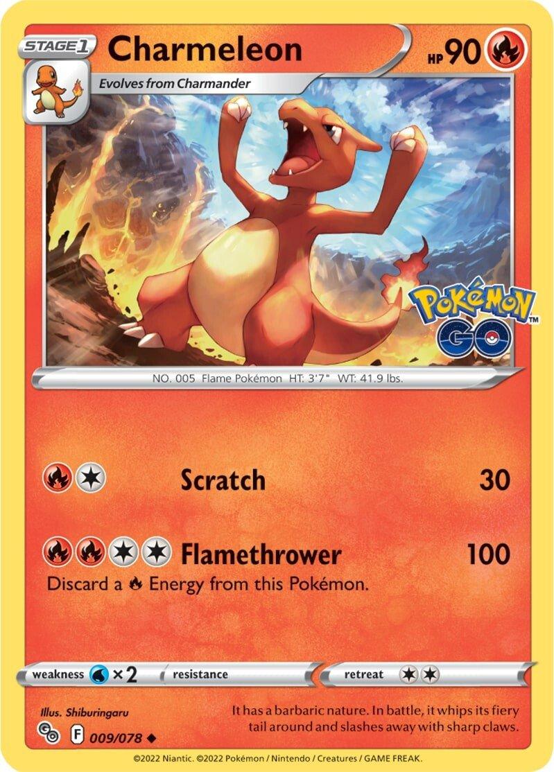 Charmeleon (009/078) [Pokémon GO] - POKÉ JEUX