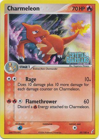 Charmeleon (29/100) (Stamped) [EX: Crystal Guardians] - POKÉ JEUX