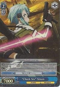 "Check Six" Sinon (SAO/SE23-E32 C) (Parallel Foil) [Sword Art Online II] - POKÉ JEUX