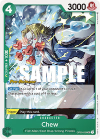 Chew [Pillars of Strength Pre-Release Cards] - POKÉ JEUX