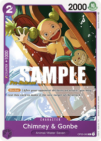 Chimney & Gonbe [Pillars of Strength Pre-Release Cards] - POKÉ JEUX