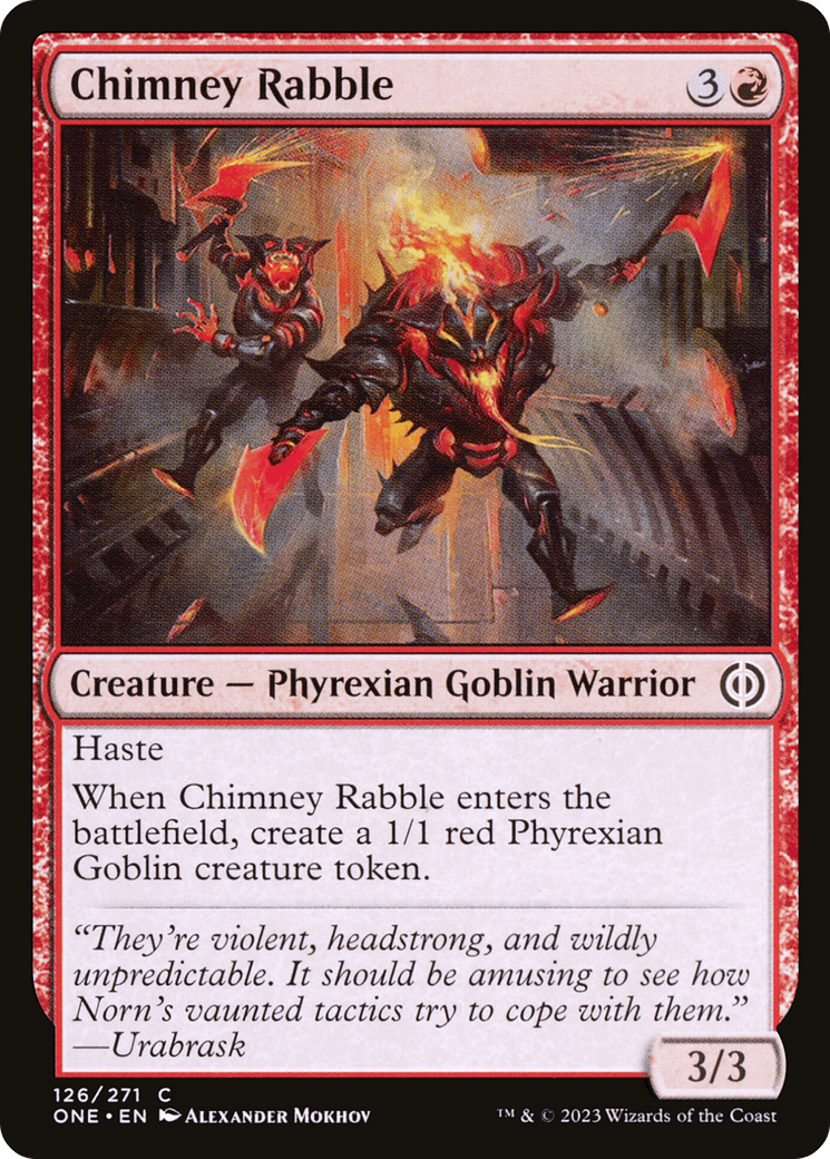 Chimney Rabble [Phyrexia: All Will Be One] - POKÉ JEUX