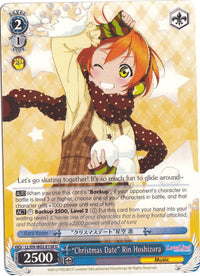 "Christmas Date" Rin Hoshizora (LL/EN-W02-E138 U) [Love Live! DX Vol.2] - POKÉ JEUX