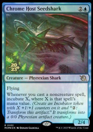 Chrome Host Seedshark [March of the Machine Prerelease Promos] - POKÉ JEUX