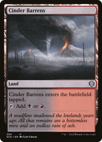 Cinder Barrens [Starter Commander Decks] - POKÉ JEUX