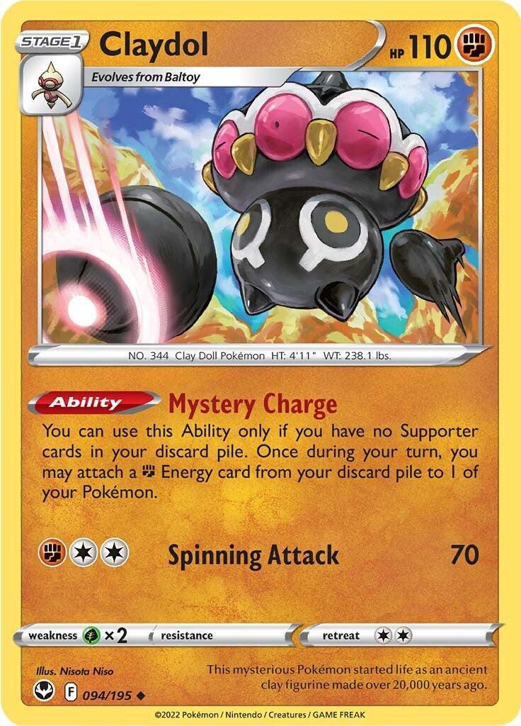 Claydol (094/195) [Sword & Shield: Silver Tempest] - POKÉ JEUX