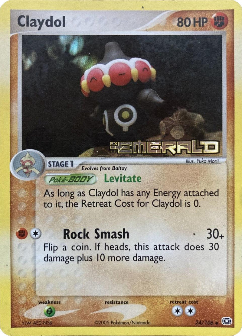 Claydol (24/106) (Stamped) [EX: Emerald] - POKÉ JEUX