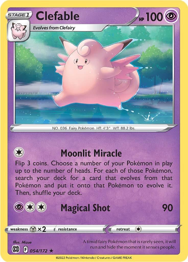 Clefable (054/172) [Sword & Shield: Brilliant Stars] - POKÉ JEUX