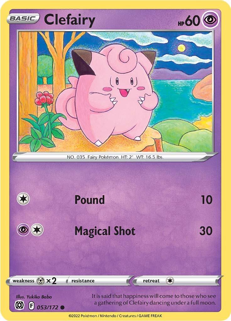 Clefairy (053/172) [Sword & Shield: Brilliant Stars] - POKÉ JEUX