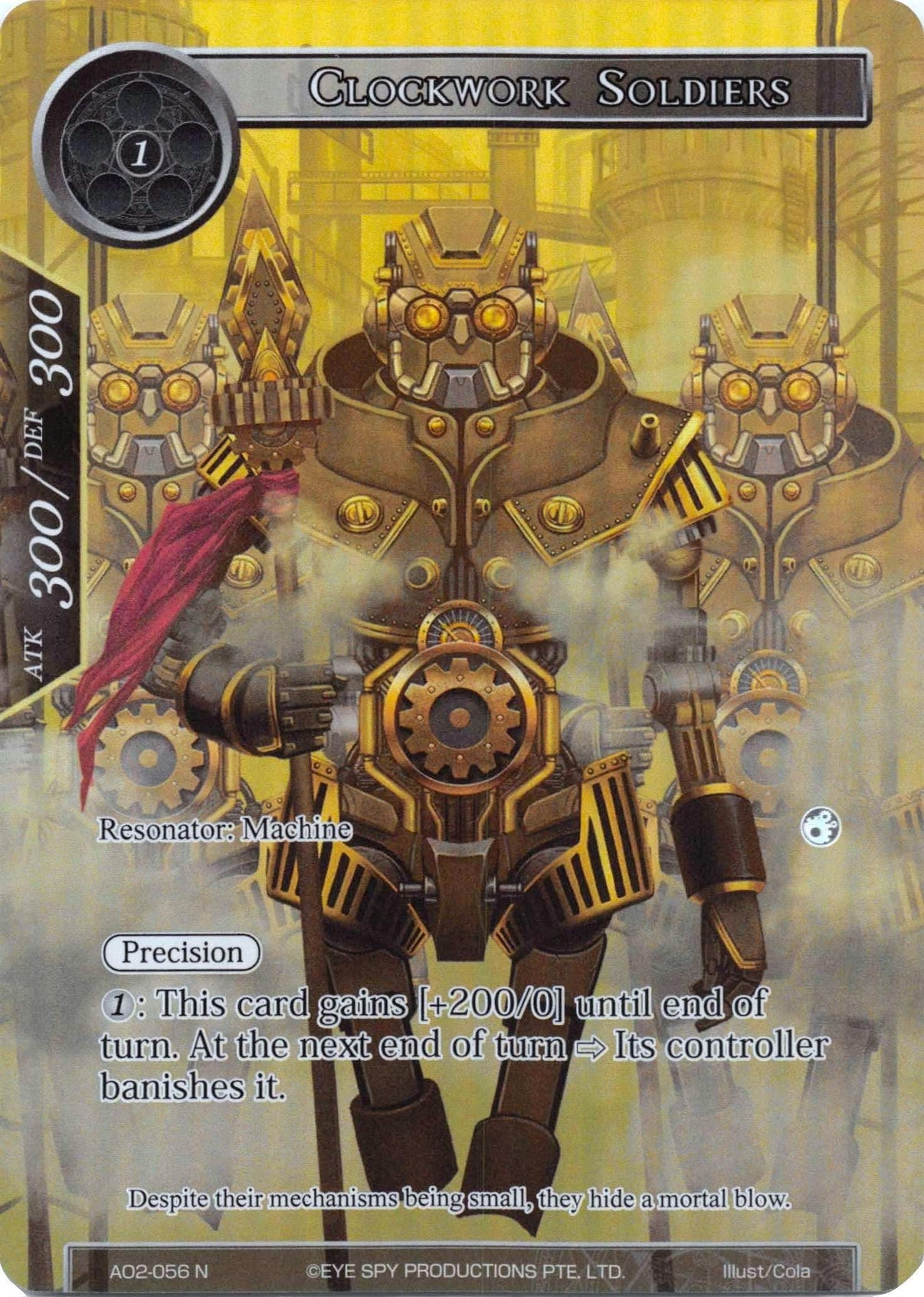 Clockwork Soldiers (Full Art) (AO2-056) [Alice Origin II] - POKÉ JEUX