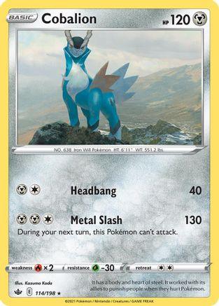 Cobalion (114/198) (Theme Deck Exclusive) [Sword & Shield: Chilling Reign] - POKÉ JEUX