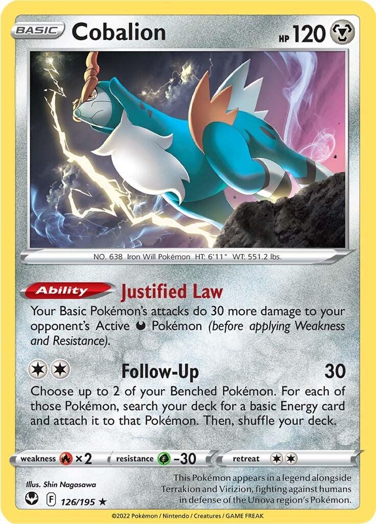 Cobalion (126/195) [Sword & Shield: Silver Tempest] - POKÉ JEUX