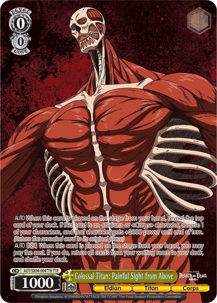 Colossal Titan: Painful Sight from Above (Foil) [Attack On Titan: Final Season] - POKÉ JEUX