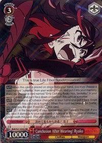 Conclusion After Wearing! Ryuko (KLK/S27-E042 RR) [KILL la KILL] - POKÉ JEUX