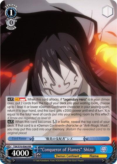 "Conqueror of Flames" Shizu (TSK/S70-E065 RR) [That Time I Got Reincarnated as a Slime] - POKÉ JEUX