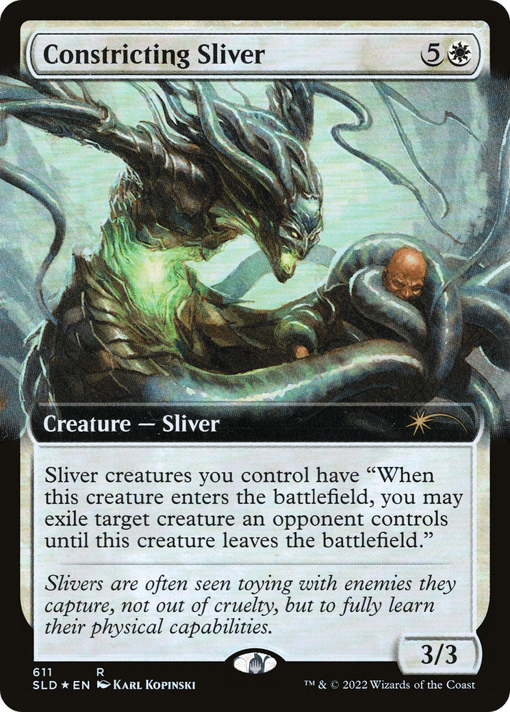 Constricting Sliver (Extended Art) [Secret Lair Drop Promos] - POKÉ JEUX