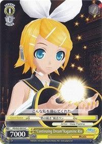 "Continuing Dream"Kagamine Rin (PD/S22-E019 C) [Hatsune Miku -Project DIVA- f] - POKÉ JEUX