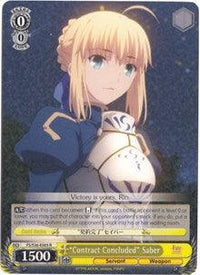 "Contract Concluded" Saber (FS/S36-E005 R) [Fate/Stay Night [Unlimited Blade Works] Vol. II] - POKÉ JEUX