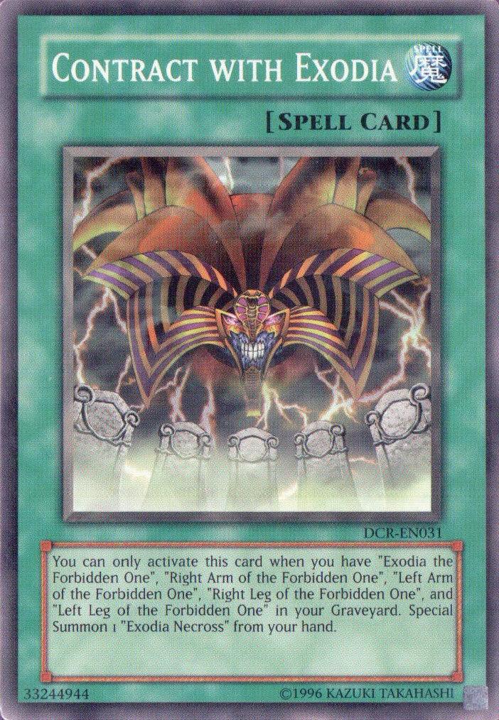 Contract with Exodia [DCR-EN031] Common - POKÉ JEUX