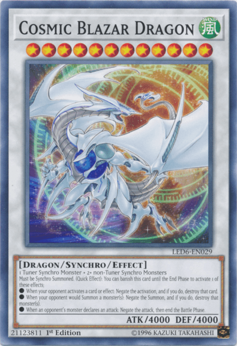 Cosmic Blazar Dragon [LED6-EN029] Common - POKÉ JEUX