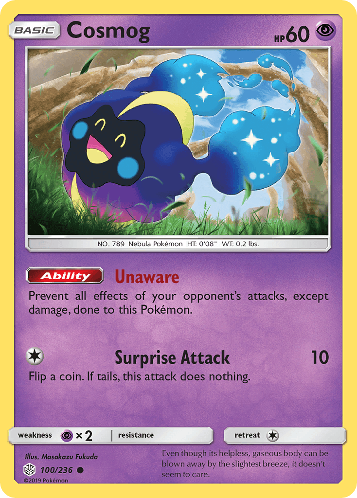 Cosmog (100/236) [Sun & Moon: Cosmic Eclipse] - POKÉ JEUX