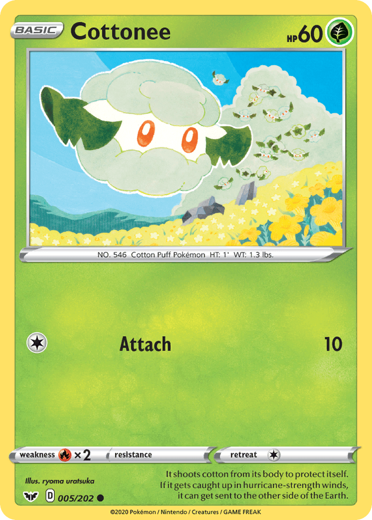 Cottonee (005/202) [Sword & Shield: Base Set] - POKÉ JEUX