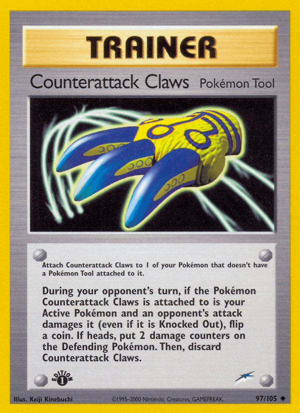 Counterattack Claws (97/105) [Neo Destiny 1st Edition] - POKÉ JEUX