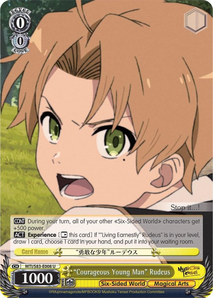 "Courageous Young Man" Rudeus (MTI/S83-E008 U) [Mushoku Tensei: Jobless Reincarnation] - POKÉ JEUX