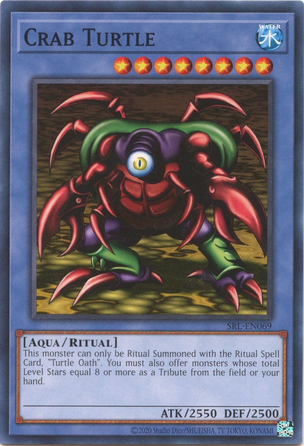 Crab Turtle (25th Anniversary) [SRL-EN069] Common - POKÉ JEUX