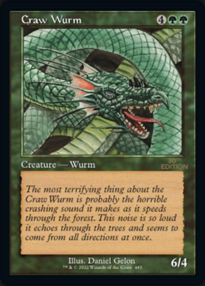 Craw Wurm (Retro) [30th Anniversary Edition] - POKÉ JEUX