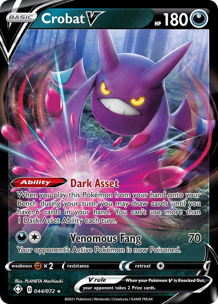 Crobat V (044/072) [Sword & Shield: Shining Fates] - POKÉ JEUX