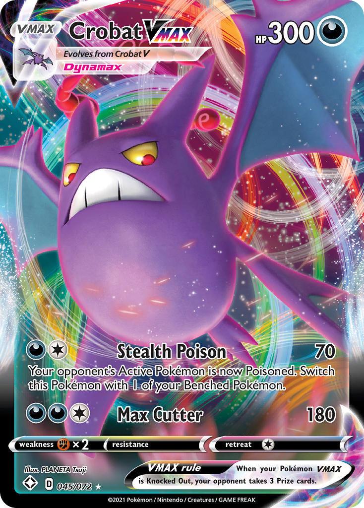 Crobat VMAX (045/072) [Sword & Shield: Shining Fates] - POKÉ JEUX