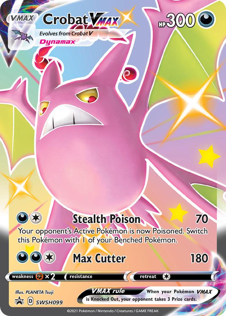 Crobat VMAX (SWSH099) (Jumbo Card) [Sword & Shield: Black Star Promos] - POKÉ JEUX