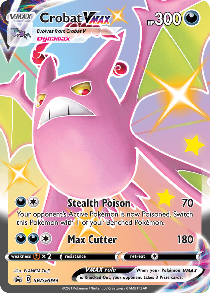 Crobat VMAX (SWSH099) [Sword & Shield: Black Star Promos] - POKÉ JEUX