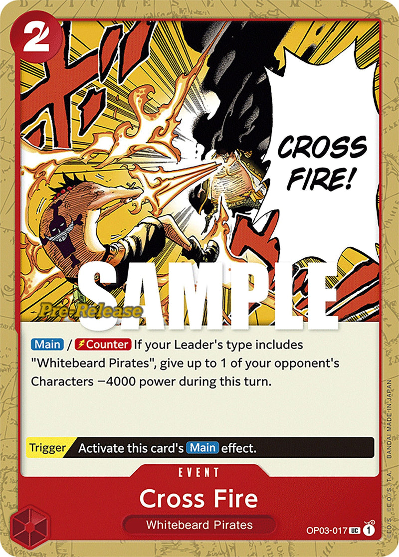 Cross Fire [Pillars of Strength Pre-Release Cards] - POKÉ JEUX