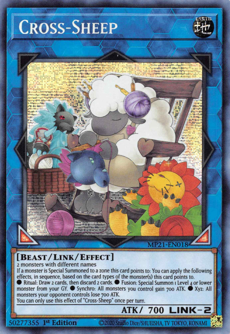 Cross-Sheep [MP21-EN018] Prismatic Secret Rare - POKÉ JEUX