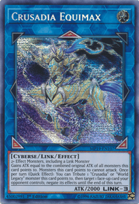 Crusadia Equimax [MP19-EN107] Prismatic Secret Rare - POKÉ JEUX