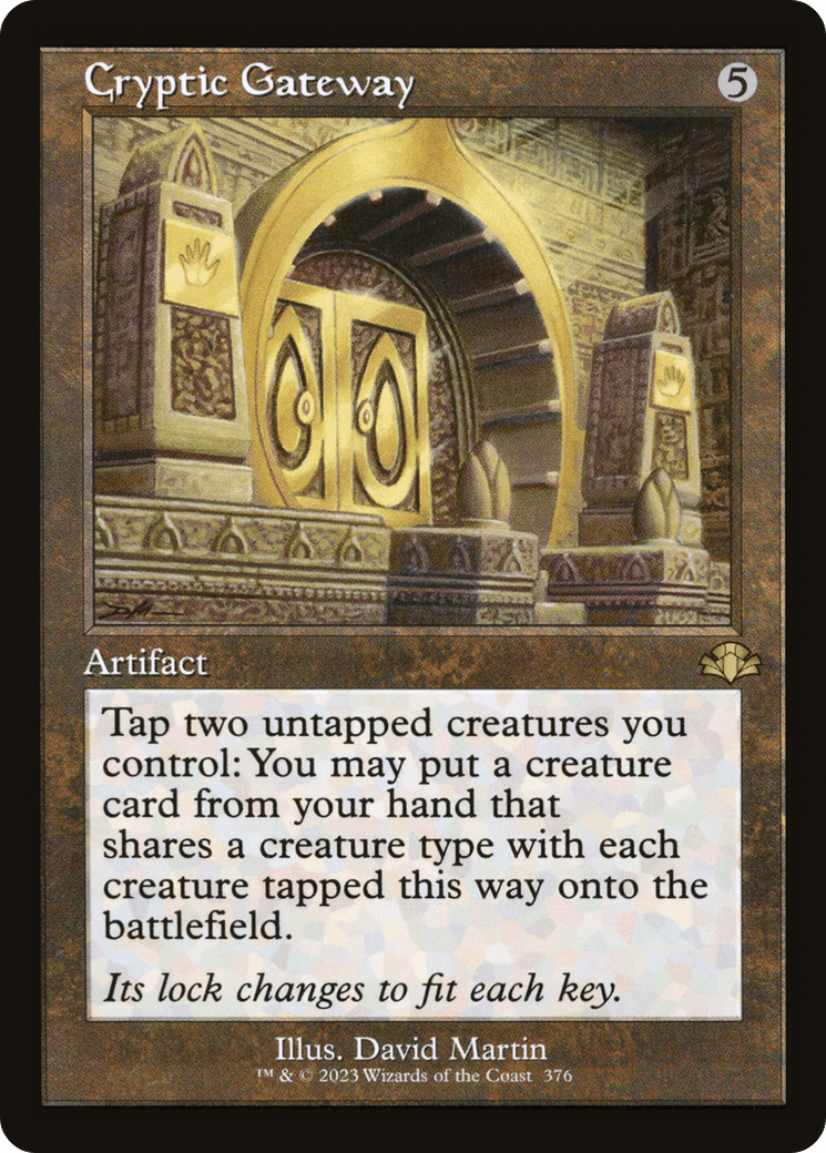 Cryptic Gateway (Retro) [Dominaria Remastered] - POKÉ JEUX