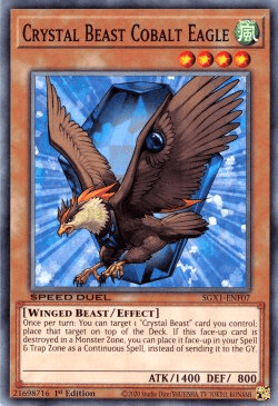 Crystal Beast Cobalt Eagle [SGX1-ENF07] Common - POKÉ JEUX