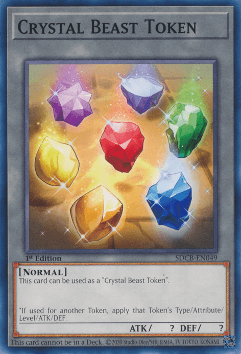 Crystal Beast Token [SDCB-EN049] Common - POKÉ JEUX