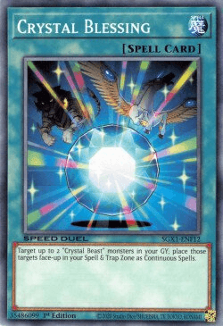 Crystal Blessing [SGX1-ENF12] Common - POKÉ JEUX