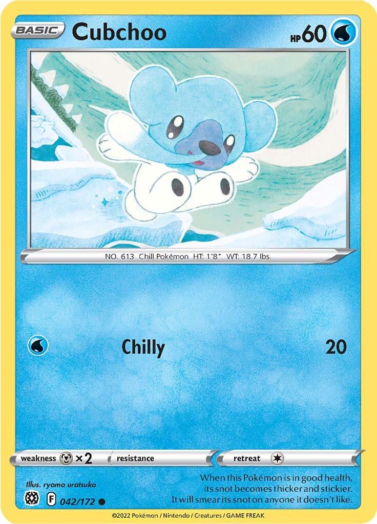 Cubchoo (042/172) [Sword & Shield: Brilliant Stars] - POKÉ JEUX