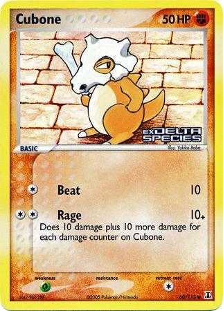 Cubone (60/113) (Stamped) [EX: Delta Species] - POKÉ JEUX