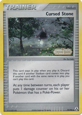 Cursed Stone (72/92) (Stamped) [EX: Legend Maker] - POKÉ JEUX